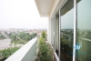 Furnished 3 bedroom apartment for rent in Ciputra E Tower